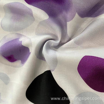 45S 100%Rayon/Viscose Printed Fabric Rayon Challis For Dress